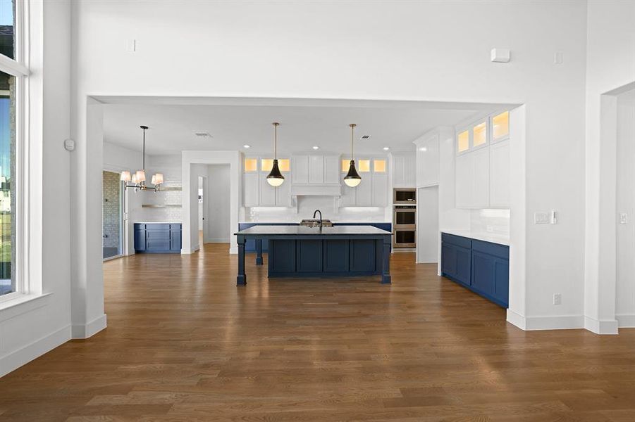 Furnished interior view inside a new home in King's Crossing - Phase 3, Parker (Image 7).