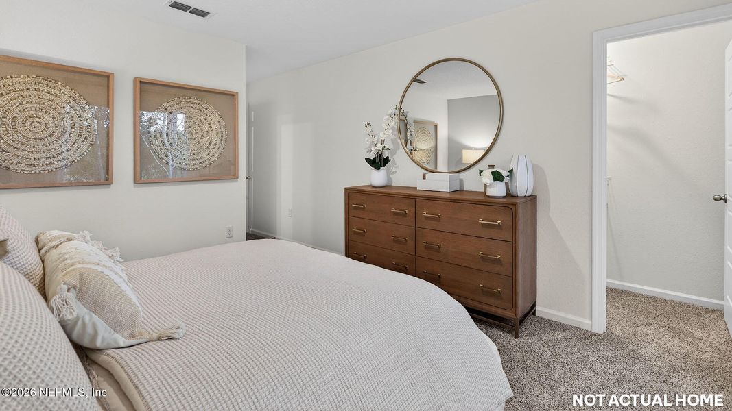 Furnished interior view inside a new home in Hansen Creek, Jacksonville (Image 16).