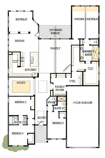 The success of a floor plan is the way you can move through it…You’ll be amazed at how well this home lives…We call it traffic patterns.