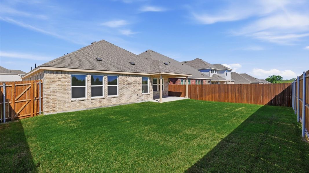Exterior details and patio area of a home in Churchill, Anna (Image 24).