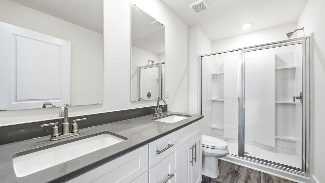 Furnished interior view inside a new home in The Arbor Townhomes, Kingsport (Image 7).