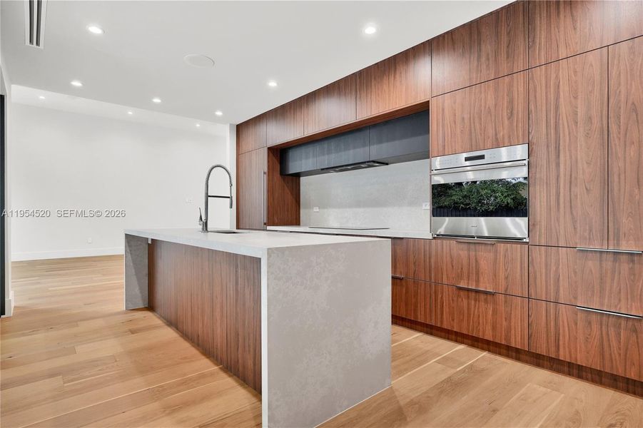 Furnished interior view inside a new home in , Miami (Image 9).