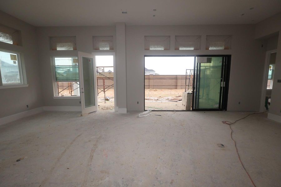 In-progress construction of a new home in Prairieland Village - Summit Collection, Cypress, TX (Image 6).