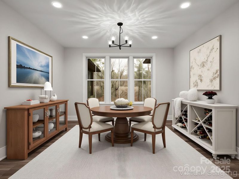 Furnished interior view inside a new home in , Rutherfordton (Image 11). Furnished interior view inside a new home in , Rutherfordton (Image 11).