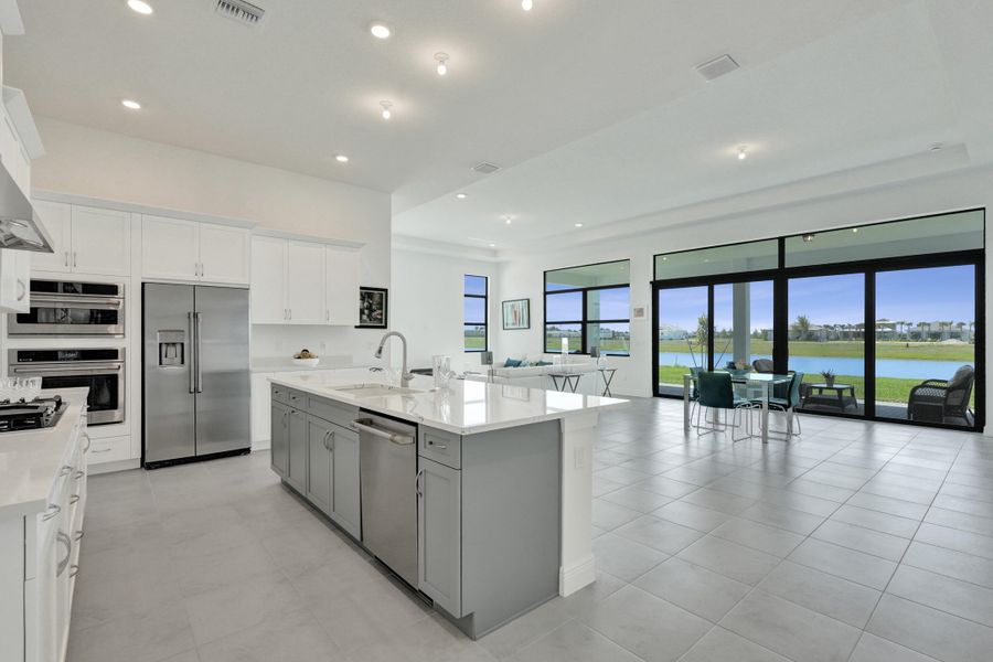 Kitchen to Great Room