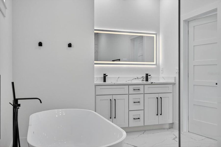 Furnished interior view inside a new home in , Tampa (Image 7).