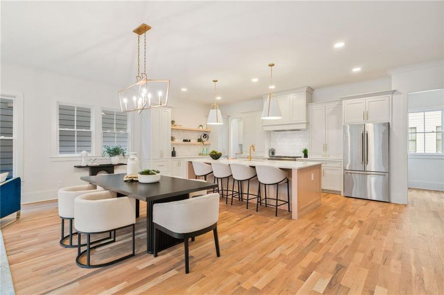 Furnished interior view inside a new home in Pendergrast Farm, Atlanta (Image 10).
