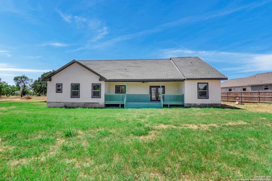 Front exterior of a new home in , Lytle, TX, highlighting curb appeal (Image 23). Front exterior of a new home in , Lytle, TX, highlighting curb appeal (Image 23).