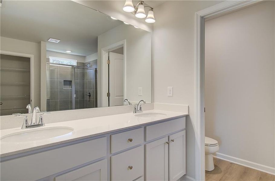 Furnished interior view inside a new home in Bowers Farm, McDonough (Image 5).