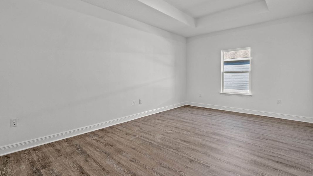 Representative unfurnished interior of a home built from the Camden by D.R. Horton in Owl's Head Farms, Freeport (Image 25).