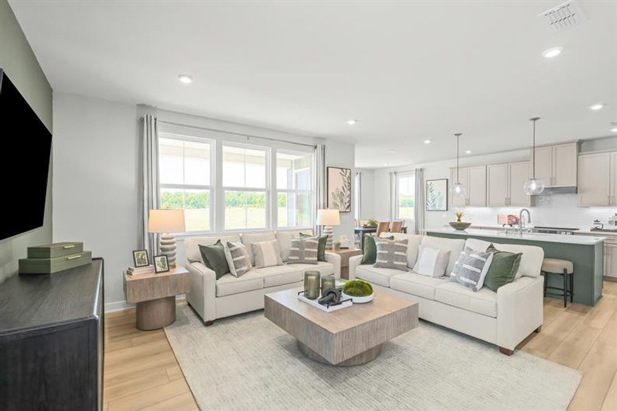Representative furnished interior of a home built from the Charles by Ryan Homes in East Lake, Leland (Image 12). Representative furnished interior of a home built from the Charles by Ryan Homes in East Lake, Leland (Image 12).