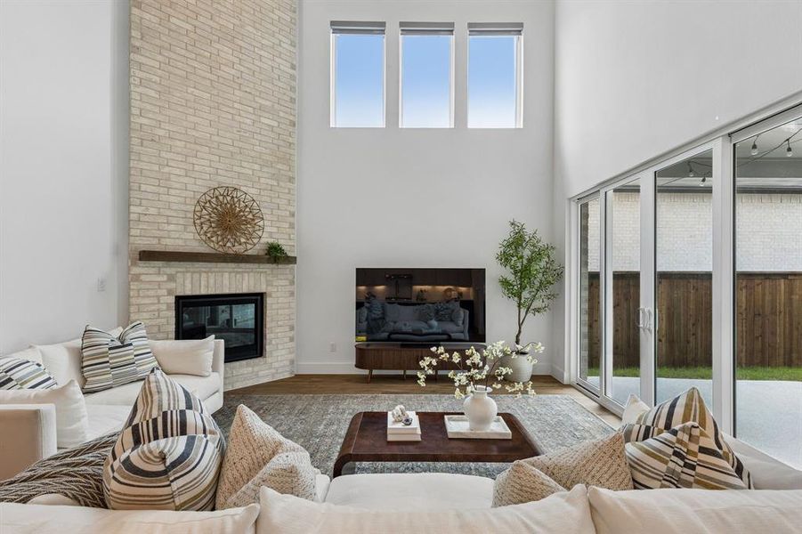 Furnished interior view inside a new home in , Celina (Image 12).