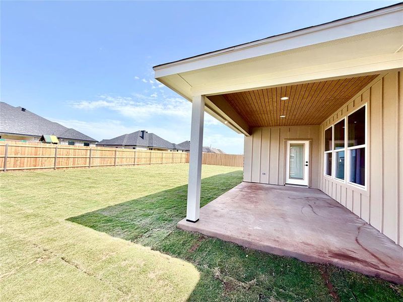 Exterior details and patio area of a home in , Abilene (Image 3). Exterior details and patio area of a home in , Abilene (Image 3).