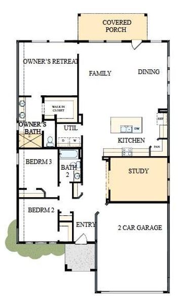 The success of a floor plan is the way you can move through it…You’ll be amazed at how well this home lives…We call it traffic patterns.