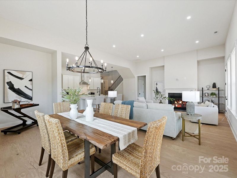 Furnished interior view inside a new home in Coventry Glen, Huntersville (Image 31). Furnished interior view inside a new home in Coventry Glen, Huntersville (Image 31).