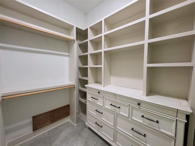 Plenty space for storage