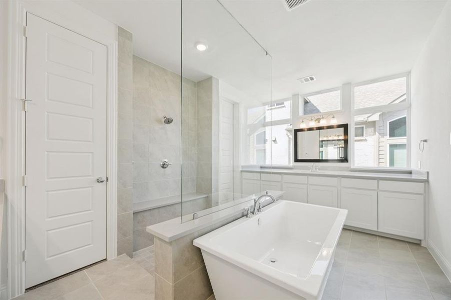 Furnished interior view inside a new home in Breezy Hill, Rockwall (Image 6). Furnished interior view inside a new home in Breezy Hill, Rockwall (Image 6).