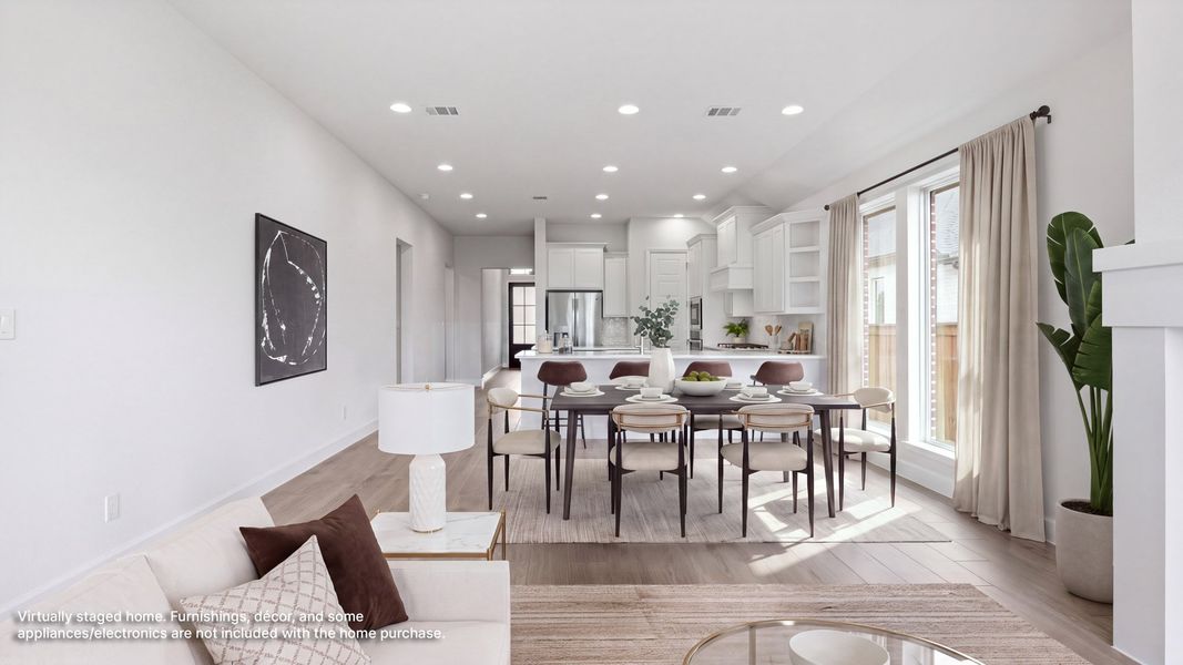 Furnished interior view inside a new home in Meraki, Forney (Image 7).
