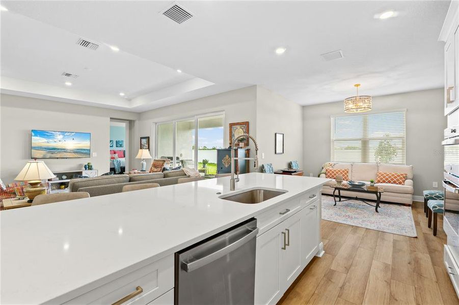 Furnished interior view inside a new home in , Nokomis (Image 29).