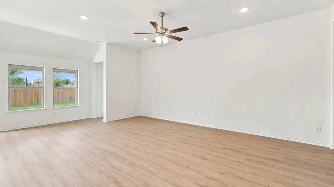 Furnished interior view inside a new home in Carillon, Manor (Image 26).