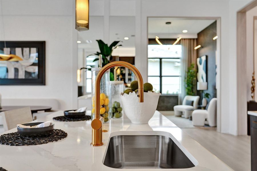Close-up of interior finishes inside a home in Esprit at Avenir, Palm Beach Gardens (Image 20).