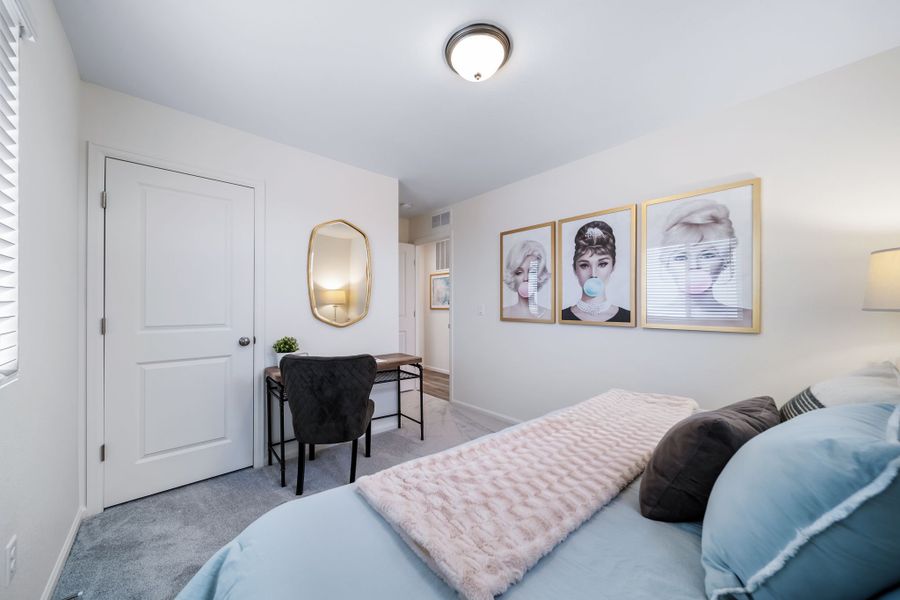 Furnished interior view inside a new home in Muegge Farms, Bennett (Image 17).
