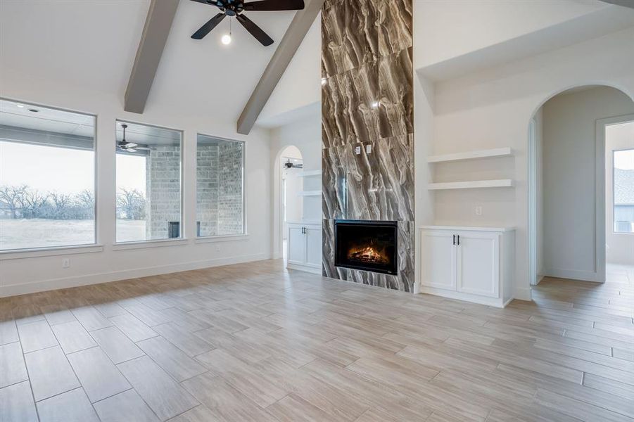 Spacious, unfurnished interior of a new home in Prairie Winds Estates, Poolville (Image 18). Spacious, unfurnished interior of a new home in Prairie Winds Estates, Poolville (Image 18).