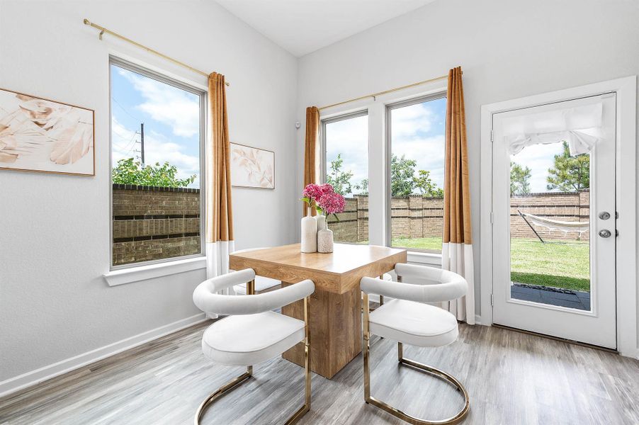 Furnished interior view inside a new home in , Beasley (Image 10).