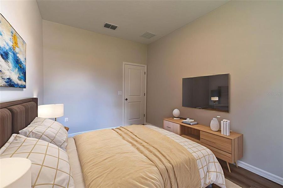 Furnished interior view inside a new home in , Leesburg (Image 6). Furnished interior view inside a new home in , Leesburg (Image 6).