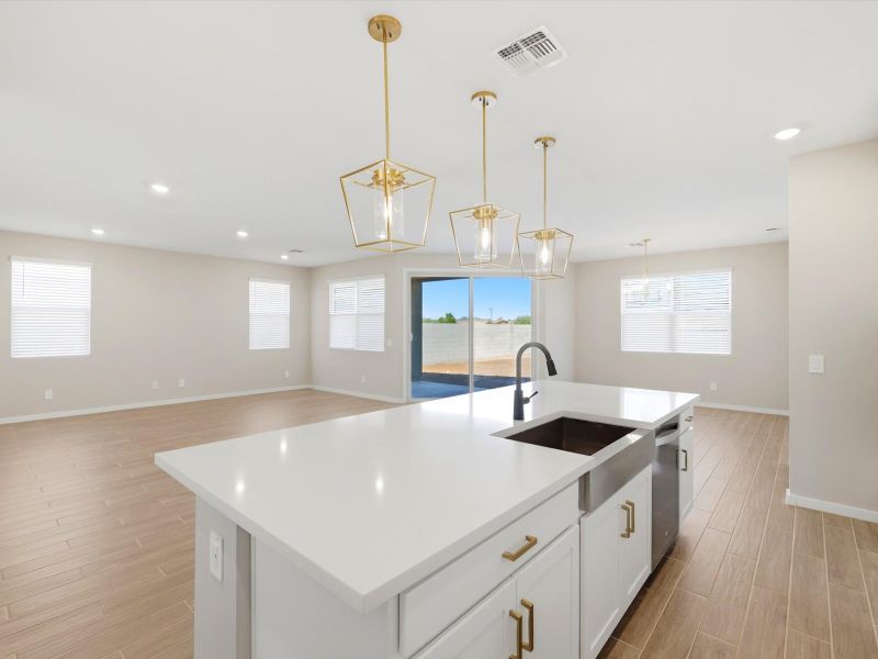 Furnished interior view inside a new home in Paloma Creek - Signature Series, Surprise (Image 8).