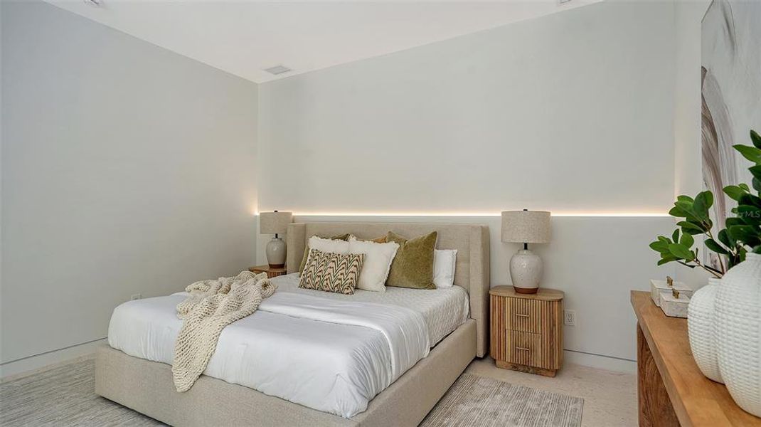 Furnished interior view inside a new home in , Sarasota (Image 44). Furnished interior view inside a new home in , Sarasota (Image 44).