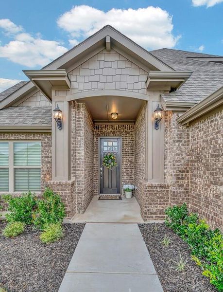 Exterior details and patio area of a home in , Waco (Image 20). Exterior details and patio area of a home in , Waco (Image 20).