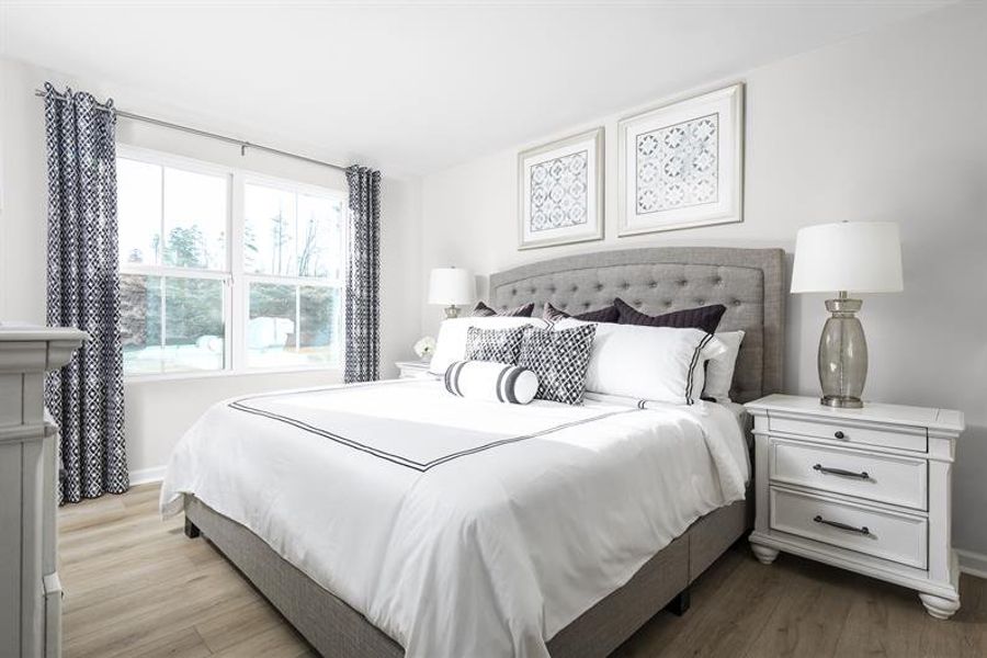 Furnished interior view inside a new home in Royal Oaks Single-Family Homes, Hardeeville (Image 23). Furnished interior view inside a new home in Royal Oaks Single-Family Homes, Hardeeville (Image 23).