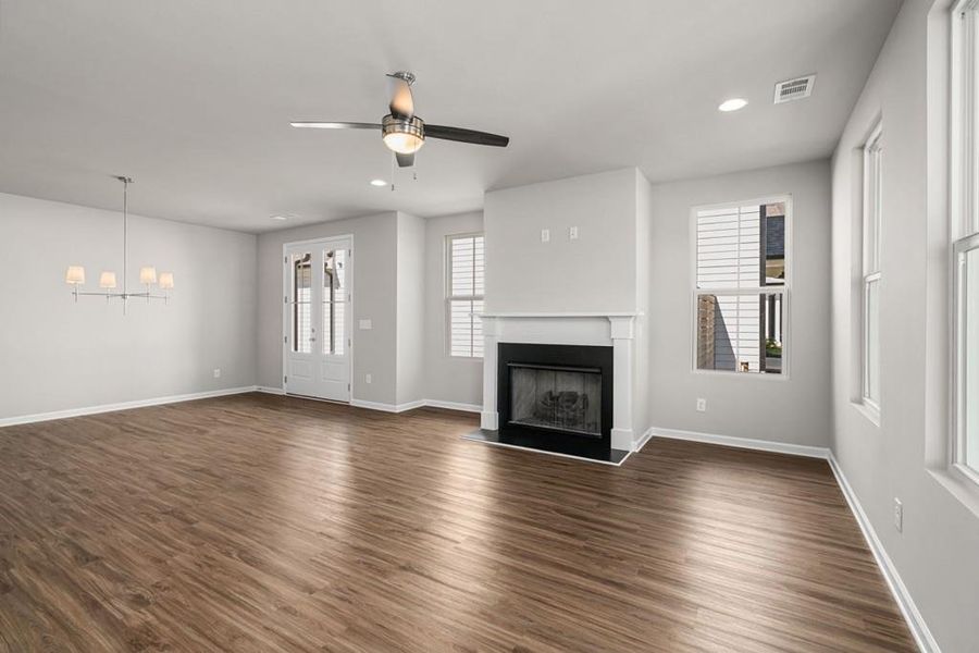 Spacious, unfurnished interior of a new home in Harmony, Auburn (Image 30). Spacious, unfurnished interior of a new home in Harmony, Auburn (Image 30).