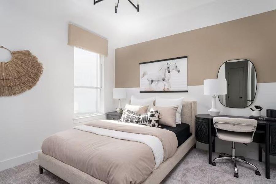 Photo of Pulte model home with same floor plan, not of actual home listed. Photo of Pulte model home with same floor plan, not of actual home listed.