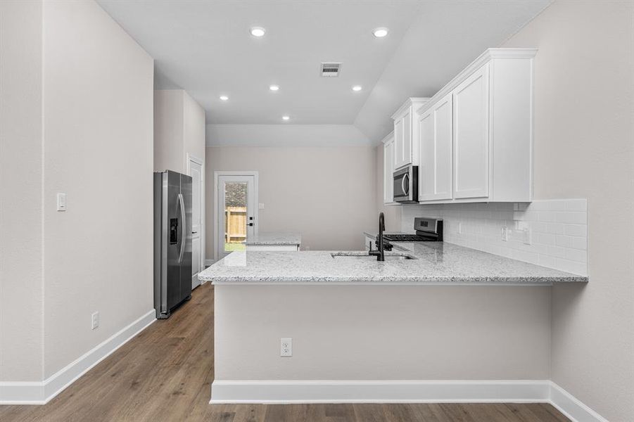 Furnished interior view inside a new home in Princeton Heights, Princeton (Image 4). Furnished interior view inside a new home in Princeton Heights, Princeton (Image 4).