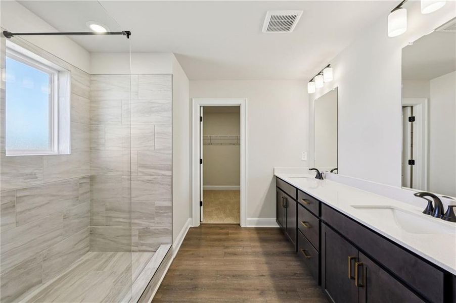 Furnished interior view inside a new home in River Pointe, Monroe (Image 20).