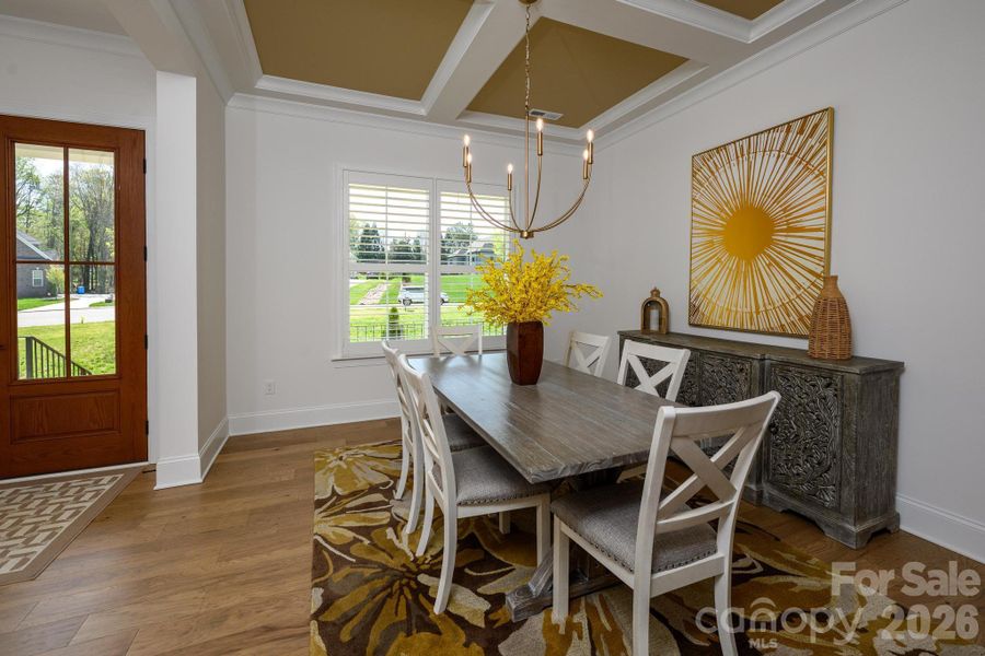 Furnished interior view inside a new home in Irish Creek, Landis (Image 19).