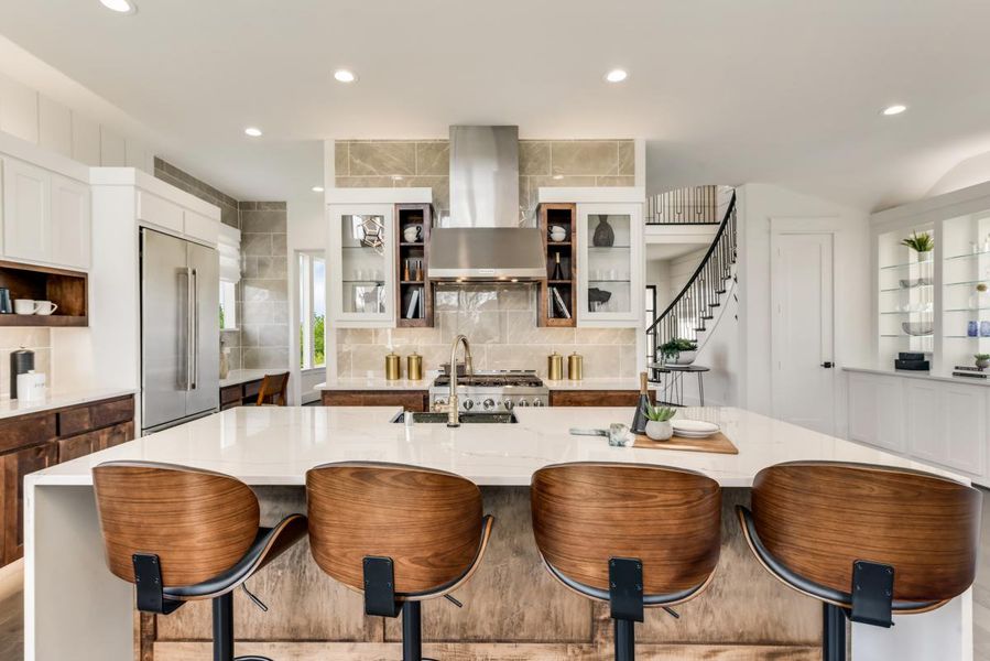 Representative furnished interior of a home built from the Grand Signature by Grand Homes in Grand Oaks, Celina (Image 9).