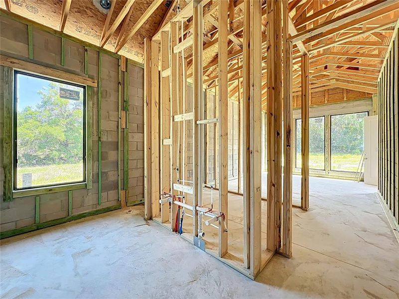 In-progress construction of a new home in , Oviedo, FL (Image 28).