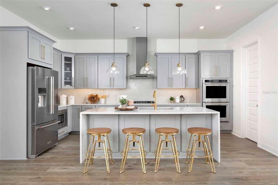 Furnished interior view inside a new home in Celebration - Island Village, Celebration (Image 6). Furnished interior view inside a new home in Celebration - Island Village, Celebration (Image 6).