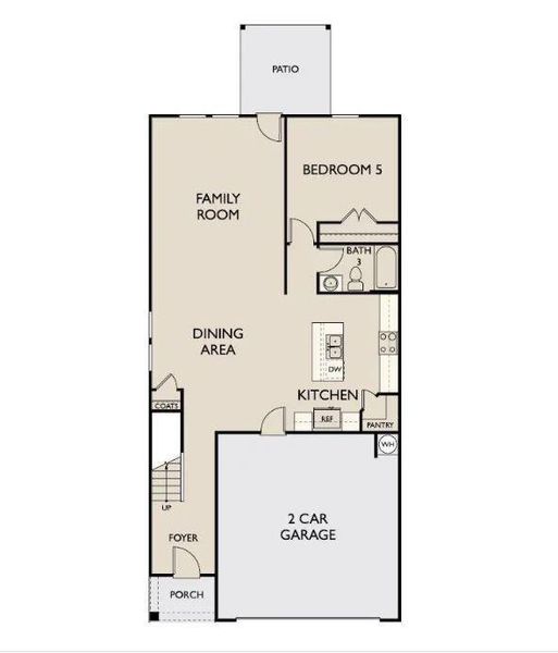 2D floor plan layout of this home in Chapel Run, Montgomery, TX (Image 1). 2D floor plan layout of this home in Chapel Run, Montgomery, TX (Image 1).