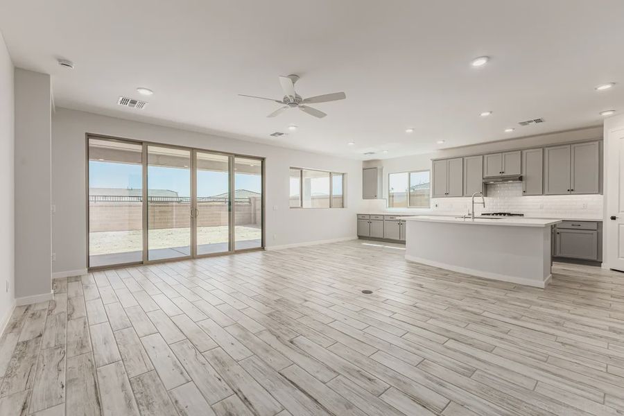 Spacious, unfurnished interior of a new home in Forté at Granite Vista, Waddell (Image 24).