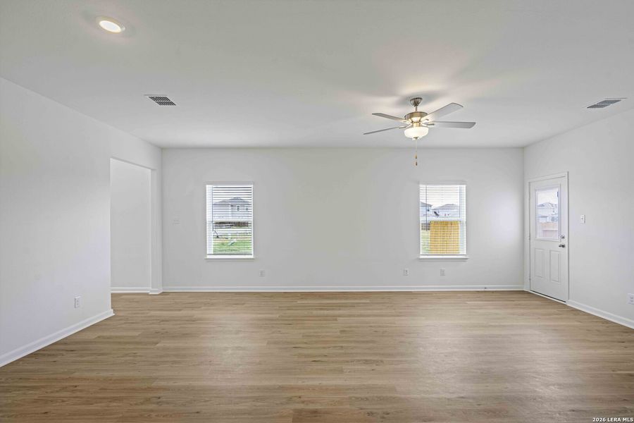 Spacious, unfurnished interior of a new home in , San Antonio (Image 16). Spacious, unfurnished interior of a new home in , San Antonio (Image 16).