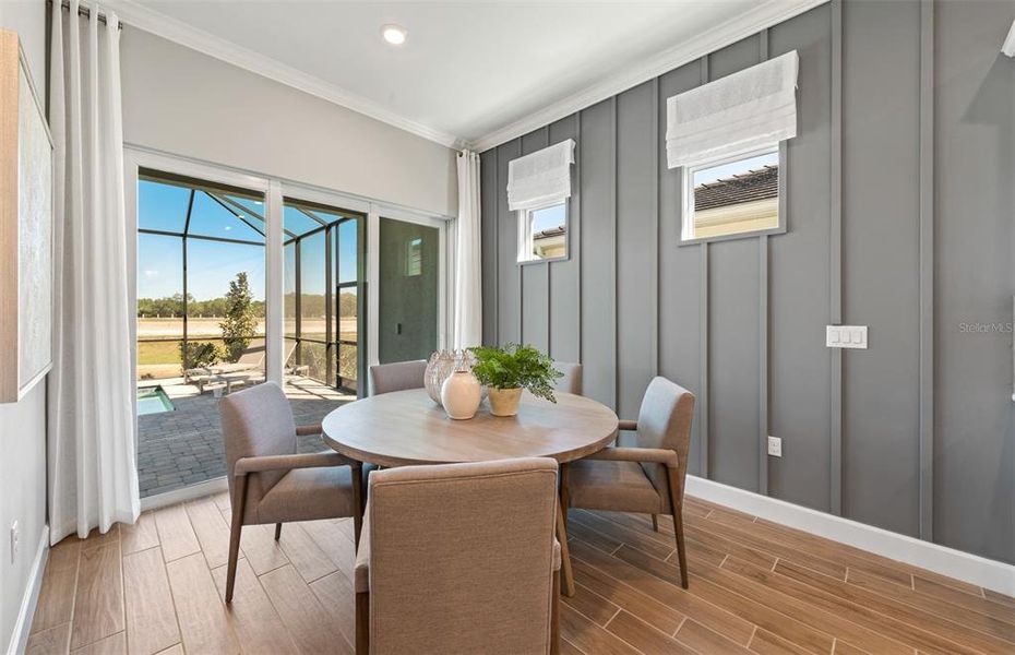 Furnished interior view inside a new home in BeachWalk by Manasota Key, Englewood (Image 6).
