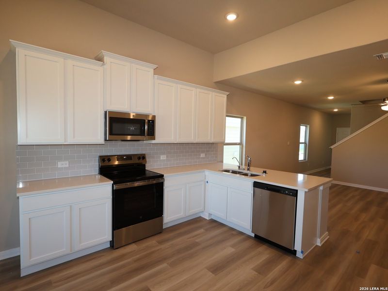 Furnished interior view inside a new home in Paloma Park, Converse (Image 7).
