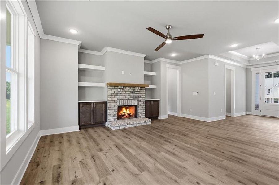 Spacious, unfurnished interior of a new home in , Statham (Image 30).