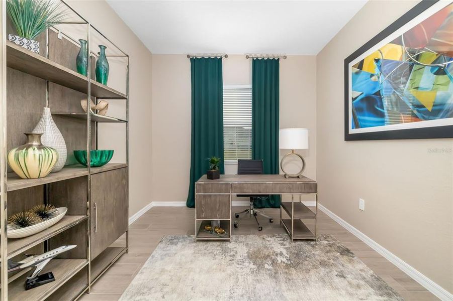 Furnished interior view inside a new home in , Lakewood Ranch (Image 43).