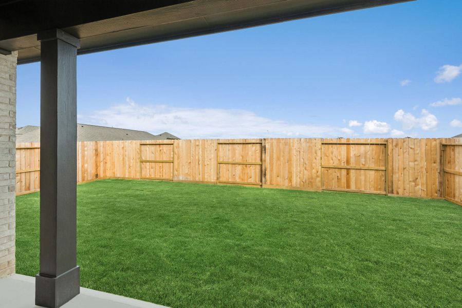 Exterior details and patio area of a home in Jubilee, Hockley (Image 25).