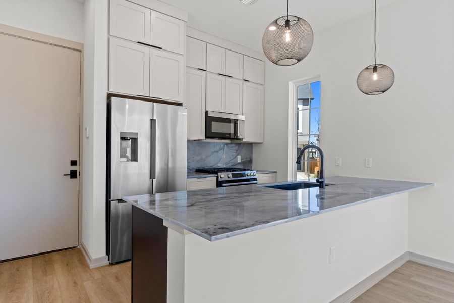 Furnished interior view inside a new home in , Austin (Image 7).
